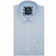 Plain Blue Shirt : Business