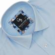 Plain Blue Shirt : Business