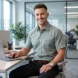 Plain Green Shirt : Business