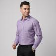 Plain Mauve Shirt : Business