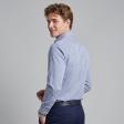 Checks Blue Shirt : Business