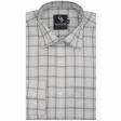 Checks Gray Shirt : Business