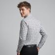 Checks Gray Shirt : Business