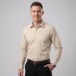 Checks Fawn Shirt : Business