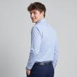 Checks Blue Shirt : Business