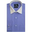 Plain Blue Shirt : Business