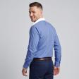 Plain Blue Shirt : Business