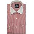 Stripes Red Shirt : Business
