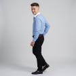 Stripes Blue Shirt : Business