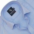 Self Design Light Blue Shirt : Business