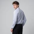Self Design Gray Shirt : Business