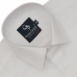 Self Design White Shirt : Business