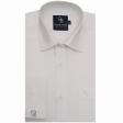 Self Design White Shirt : Business