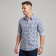 Print White Shirt : Party