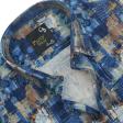 Print Navy Blue Shirt : Party