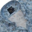 Print Light Blue Shirt : Party