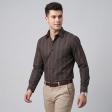 Stripes Brown Shirt : Business