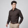 Stripes Brown Shirt : Business