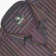 Stripes Wine Shirt : Business
