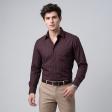 Stripes Maroon Shirt : Business