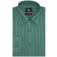 Stripes Green Shirt : Business