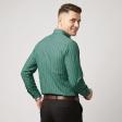 Stripes Green Shirt : Business