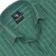Stripes Green Shirt : Business