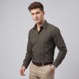 Stripes Brown Shirt : Business