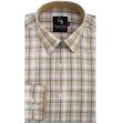 Checks Fawn Shirt : Business