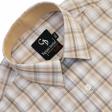 Checks Fawn Shirt : Business