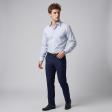 Checks Blue Shirt : Business
