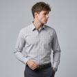 Checks Gray Shirt : Business