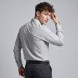 Checks Gray Shirt : Business