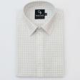 Checks Green Shirt : Business
