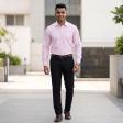Plain Pink Shirt : Business