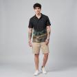 Print Green T-shirt : Regular