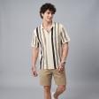 Stripes Cream T-shirt : Regular