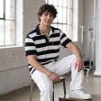 Stripes Black T-shirt : Regular