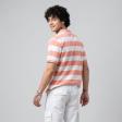 Stripes Peach T-shirt : Regular