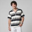 Stripes Black T-shirt : Regular