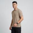 Stripes Fawn T-shirt : Regular
