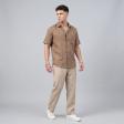 Plain Brown Shirt : Ditto