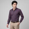 Stripes Mauve Shirt : Business