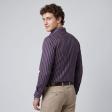 Stripes Mauve Shirt : Business