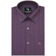 Stripes Maroon Shirt : Business