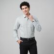 Checks Gray Shirt : Business