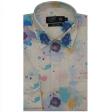 Print Blue Shirt : Ditto