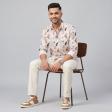 Print Peach Shirt : Ditto