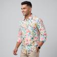 Print Green Shirt : Ditto