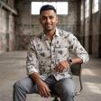 Print White Shirt : Ditto